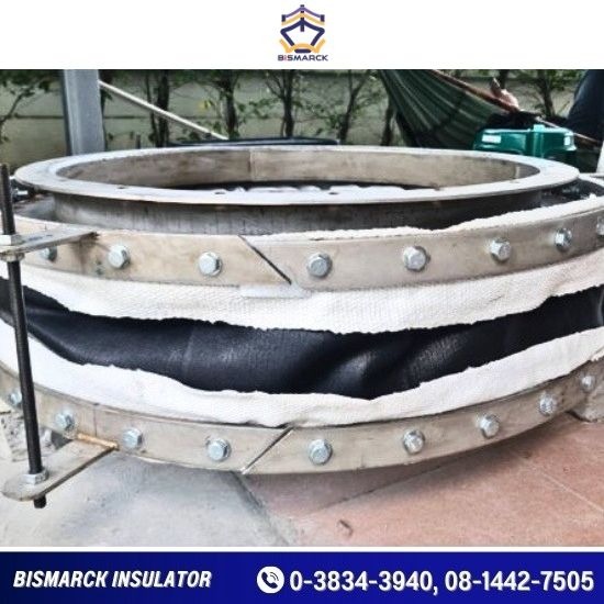 ท่อยืดทนความร้อน (Expansion Joint) - รับเหมาหุ้มฉนวนกันความร้อน ความเย็น - บิสมาร์ค เมทัล