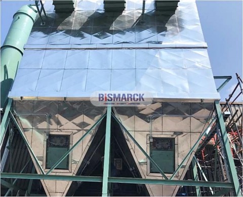 ติดตั้งหุ้มฉนวนเครื่องจักร