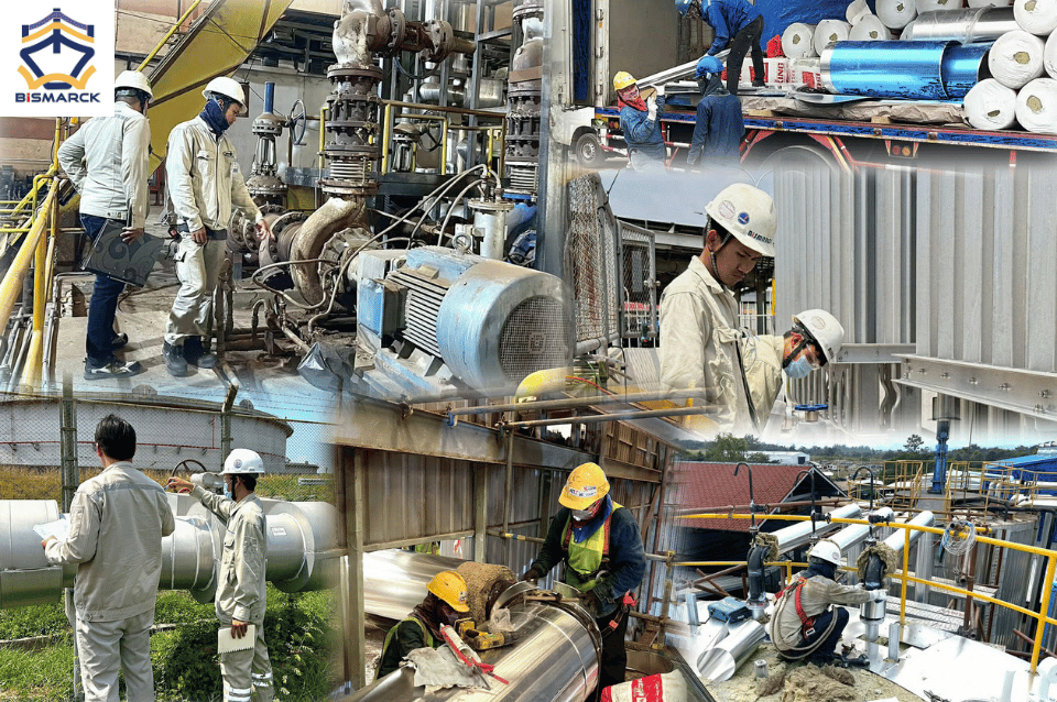 รับเหมาติดตั้งงาน Insulation