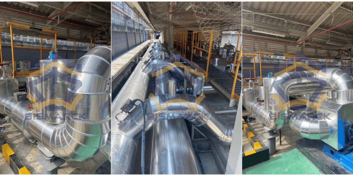 Hot Insulation Installation work of oil pipe Hot Insulation Installation work of oil pipe
